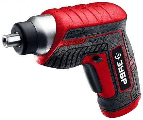 Аккумуляторная отвертка Зубр ViX ЗО-Е-3.6 Ли