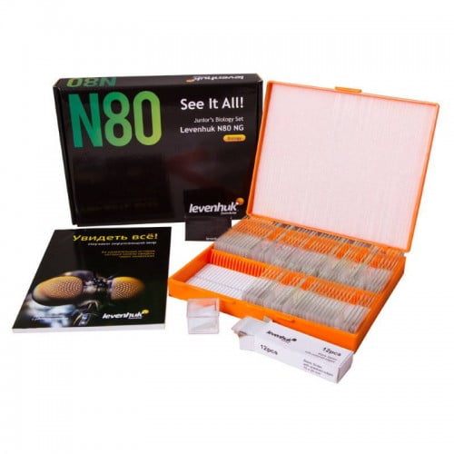 Набор микропрепаратов Levenhuk N80 NG Увидеть все